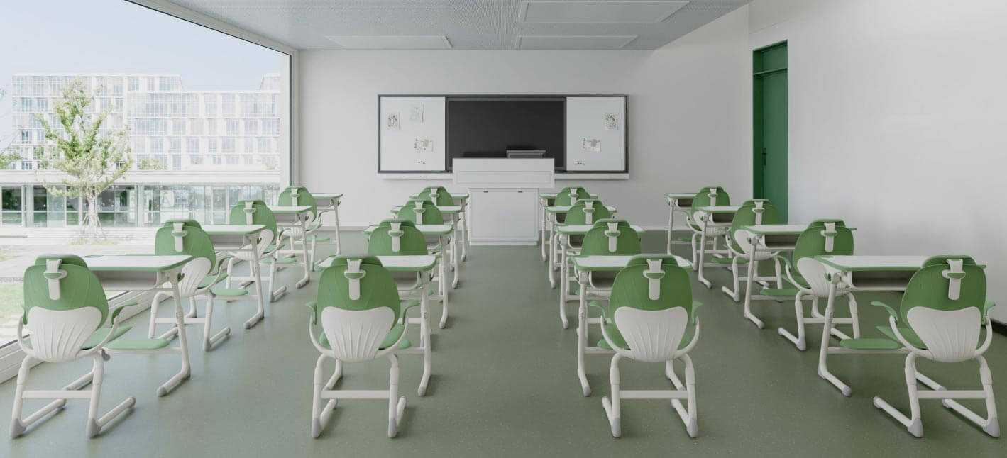 Student Desk and Chairs